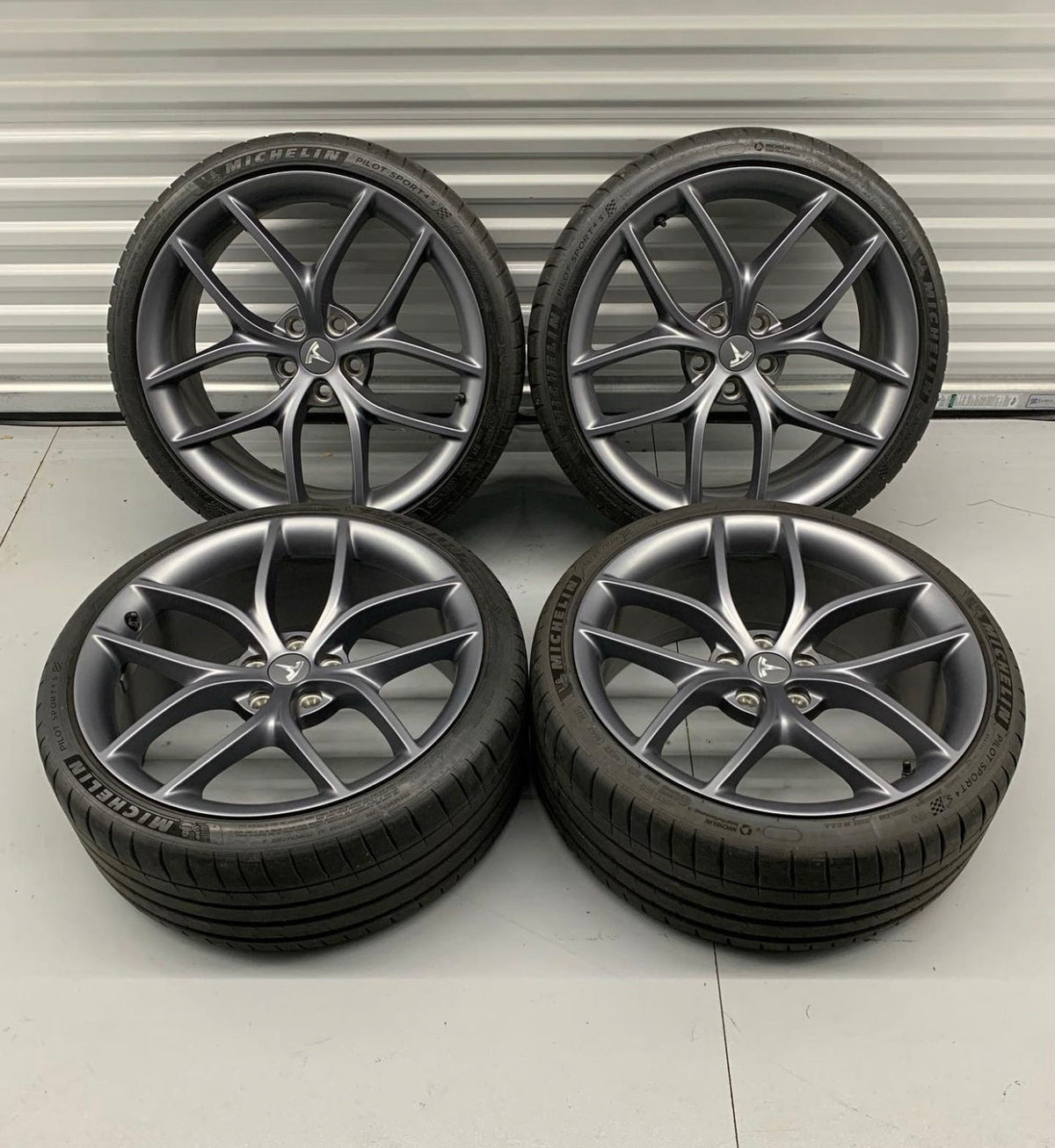20 inch Tesla Zero G Wheels and Tires .
