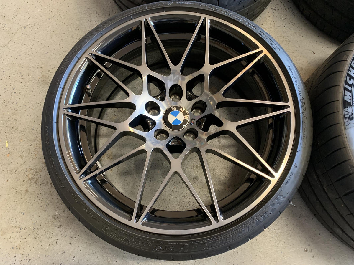 OEM BMW M3 Competition Package 666M Wheels – Shadowline Black