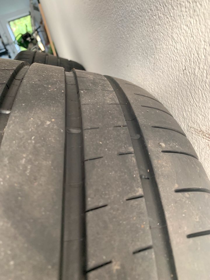 OEM BMW 763M Frozen Gold Wheel and Tire Set