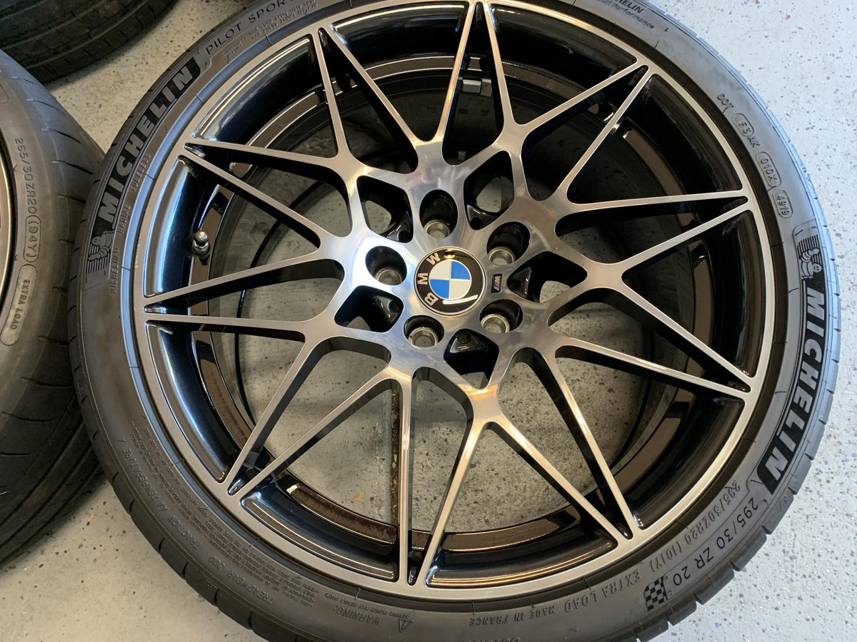 OEM BMW M3 Competition Package 666M Wheels – Shadowline Black