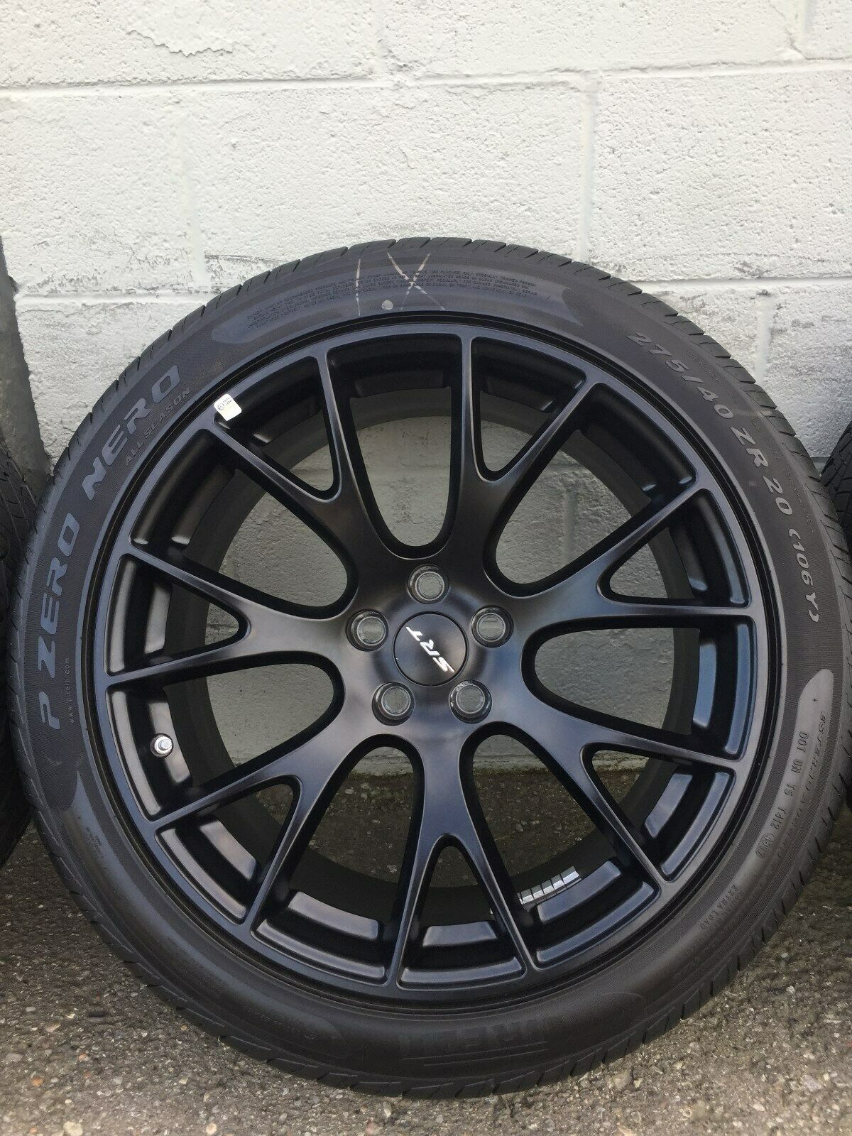 20” Dodge Challenger SRT Hellcat OEM Matte Black Wheels & Tires