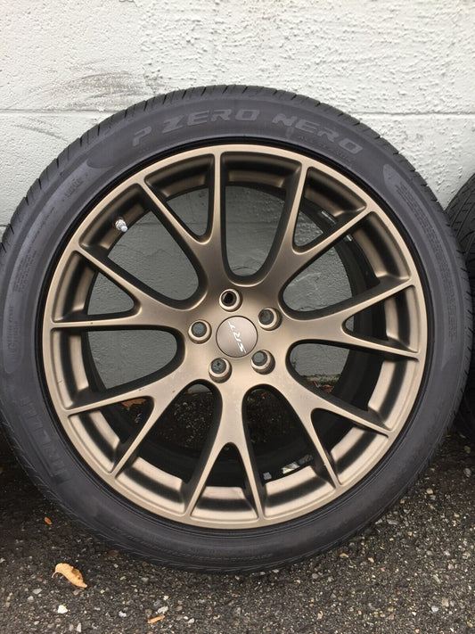 20” SRT Hellcat OEM Brass Monkey Wheels & Tires